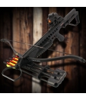 Powerful 175lb Deluxe Black Panther Crossbow Set With A Red Dot Sight