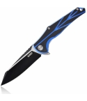 Kubey KUB-158A Blue / Black Linerlock Flipper Knife