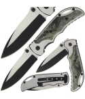 Camo On-lay Lock Knife