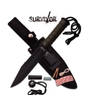 Survivor Fixed Blade Survival Knife
