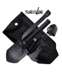 Survivor SV-MUL001BK 5-in-1 Multi Purpose Shovel