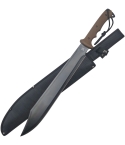 Frost Cutlery FTX36BR Brown ABS Blackout Machete Knife
