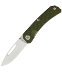 Real Steel Akuma 9112 Green Pocket Knife