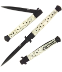 Golan GOL-101P 12.5" Monster Stiletto Lock Knife - Pearl