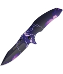 Rough Ryder RR1922 Purple Storm Linerlock Knife