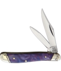 Rough Ryder RR2150 Peanut Purple Swirl Knife