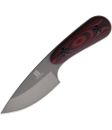 Rough Ryder RR2163 Black/Red Fixed Blade