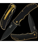 Golan GOL-007BG Lock Knife Black & Gold