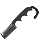 CRKT CR2383K Minimalist Cleaver Neck Knife Fixed Blade - Black