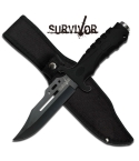 Survivor HK-1036S Straight Edge Fixed Blade Knife