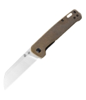QSP QS130-F Penguin Sheepsfoot Linerlock Knife | Brass