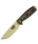 ESEE ES4PDT005 Model 4 3D Fixed Blade Knife in Tan