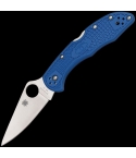 Spyderco SC11FPBL Delica 4 Lockback Knife - Blue