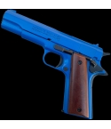 Bruni Blue 96 8mm 1911 Style Blank Firing Pistol