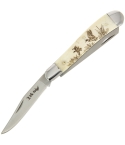 Elk Ridge ER-220DK Gentleman's Trapper - Ox Bone