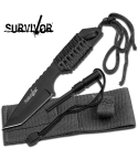 Survivor HK-106320B Minimalist Tanto Fixed Blade