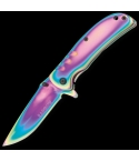 Albainox 18018 Rainbow Linerlock Knife