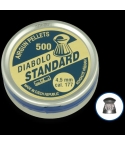 35322 Tin of Diabolo Standard Domed 4.5mm Pellets (.177 x 500pc)
