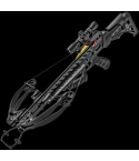 MK-XB56BK 175lb Frost Wolf Compound Crossbow