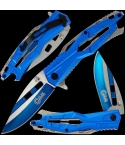 Golan GOL-771-BL Lock Knife Steel & Blue