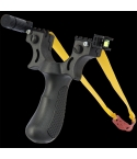 Flat Band Slingshot with Laser Sight and Level
