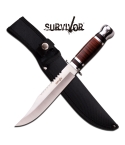 Survivor HK-782L Fixed Blade Bushcraft Knife