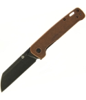 QSP QS130L Parrot Linerlock Stonewashed Knife | Copper