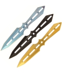 Golan GOL-2733 3pc Throwing Knife Set and Sheath
