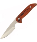 K-FB-300 6.1" Fixed Blade Knife with Pakkawood Handle and Sheath