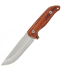 K-FB-250 8.5" Fixed Blade Knife with Pakkawood Handle and Sheath