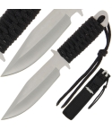 Anglo Arms 7" Black Wrapped Fixed Blade