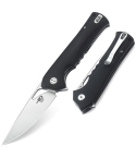 BTKG20A1 Bestech Muskie Linerlock Pocket Knife Black