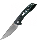 BTKG23A Bestech Eye of Ra Linerlock Pocket Knife Black
