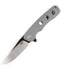 BTKG33C1 Bestech Arctic Linerlock Pocket Knife Gray