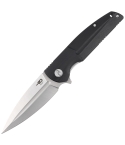 BTKG34A1 Bestech Fin Linerlock Pocket Knife Black