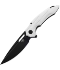 BTKG50E Bestech Knives Ornetta Linerlock Pocket Knife White