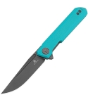 BTKMK03E Bestech Knives Miniature Dundee Linerlock Pocket Knife Teal