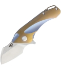 BTKT1710B Bestech Imp Titanium Framelock Pocket Knife Blue