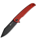SENCUT Brazoria SA12C Burgundy Linerlock knife