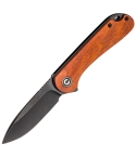 CIVIVI Elementum C907U Black Stonewash D2 Wood Handle