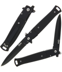 Golan GOL-721BK Stiletto Lock Knife - Black G10