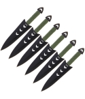 Anglo Arms K-THR-513 Cord Wrapped Throwing Knife Set 6pc