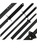 Golan SW-6150 Twin Black Ninja Swords