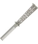 Stainless Steel Balisong Comb Trainer