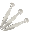 Punisher Style 3pc Throwing Knife Set