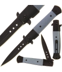 1011-GY-2 Lock Knife with Grey Aluminium Handle