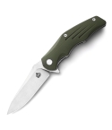 QSP D2 Pangolin Ball Bearing Knife - OD Green