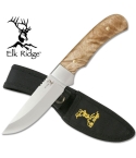 Elk Ridge Burl Fixed Blade