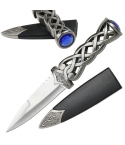 HK-26136 Scottish Knife in Silver