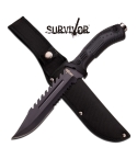Survivor HK-793BK Bowie Fixed Blade